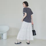 発砲ロゴ アソート プリントリンガーTシャツ | coen【women】 | 詳細画像24