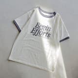 発砲ロゴ アソート プリントリンガーTシャツ | coen【women】 | 詳細画像27