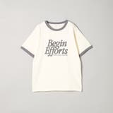 発砲ロゴ アソート プリントリンガーTシャツ | coen【women】 | 詳細画像33