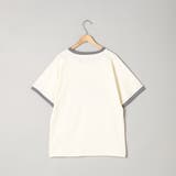 発砲ロゴ アソート プリントリンガーTシャツ | coen【women】 | 詳細画像34