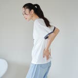 発砲ロゴ アソート プリントリンガーTシャツ | coen【women】 | 詳細画像5