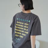 DK.GRAY | 【Joanieコラボ】 台湾屋台プリントTシャツ | coen【women】
