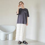 USAコットンカラーエンブロイダリーTシャツ | coen【women】 | 詳細画像15