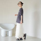 USAコットンカラーエンブロイダリーTシャツ | coen【women】 | 詳細画像16