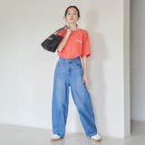 USAコットンカラーエンブロイダリーTシャツ | coen【women】 | 詳細画像22