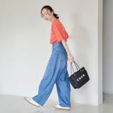 USAコットンカラーエンブロイダリーTシャツ | coen【women】 | 詳細画像23