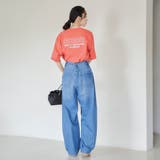 USAコットンカラーエンブロイダリーTシャツ | coen【women】 | 詳細画像24