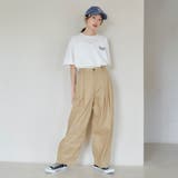 USAコットンカラーエンブロイダリーTシャツ | coen【women】 | 詳細画像7