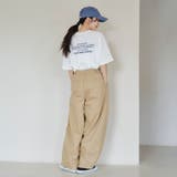 USAコットンカラーエンブロイダリーTシャツ | coen【women】 | 詳細画像8