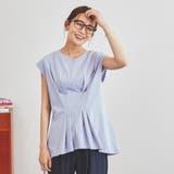 タックフレアフレンチスリーブTシャツ | coen OUTLET | 詳細画像12