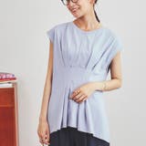 LILAC | タックフレアフレンチスリーブTシャツ | coen OUTLET