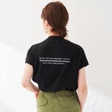 リピT・バックプリントハイネックTシャツ#（WEB限定カラー） | coen OUTLET | 詳細画像20 