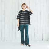 バックタック強撚Tシャツ(無地/ボーダー) | coen OUTLET | 詳細画像15