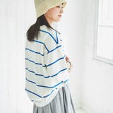 COBALT | バックタック強撚Tシャツ(無地/ボーダー) | coen OUTLET