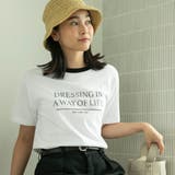 リンガープリントTシャツ | coen OUTLET | 詳細画像2 