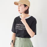 リンガープリントTシャツ | coen OUTLET | 詳細画像33 