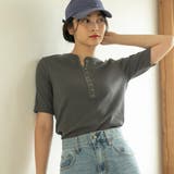 ホックテープTシャツ | coen OUTLET | 詳細画像4 