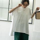 【WEB限定】AラインショートスリーブチュニックTシャツ | coen【women】 | 詳細画像3