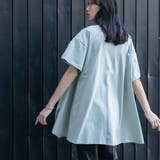 【WEB限定】AラインショートスリーブチュニックTシャツ | coen【women】 | 詳細画像36
