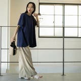 【WEB限定】AラインショートスリーブチュニックTシャツ | coen【women】 | 詳細画像43