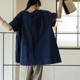 【WEB限定】AラインショートスリーブチュニックTシャツ | coen【women】 | 詳細画像46