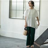 【WEB限定】AラインショートスリーブチュニックTシャツ | coen【women】 | 詳細画像7