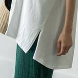 【WEB限定】AラインショートスリーブチュニックTシャツ | coen【women】 | 詳細画像9