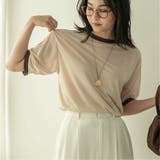 NATURAL | シアーリンガーTシャツ | coen OUTLET