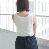 カップ付きリブタンクトップ | coen【women】 | 詳細画像11 