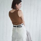 カップ付きリブタンクトップ | coen【women】 | 詳細画像23 