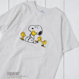 LT.GRAY | PEANUTS(ピーナッツ)×coen プリントTシャツ | coen【women】