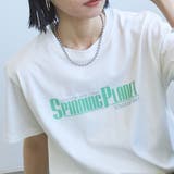 チュールキャミ付きロゴTシャツ | coen【women】 | 詳細画像10
