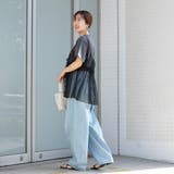 チュールキャミ付きロゴTシャツ | coen【women】 | 詳細画像17