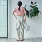 アカラコットンマルチボーダーコンパクトTシャツ | coen【women】 | 詳細画像9 