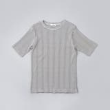 その他1 | アカラコットンマルチボーダーコンパクトTシャツ | coen【women】