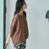 SARAH TWISTテントシルエットプルオーバー | coen【women】 | 詳細画像3