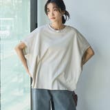 BEIGE | SARAH TWISTドルマンコクーンプルオーバー | coen【women】