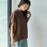 MD.BROWN | SARAH TWISTドルマンコクーンプルオーバー | coen【women】