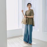 【WELLTECT】バックティアードトップス | coen【women】 | 詳細画像14