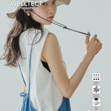 【WELLTECT】タックノースリーブカットソー | coen【women】 | 詳細画像1 