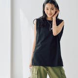 【WELLTECT】タックノースリーブカットソー | coen【women】 | 詳細画像12 