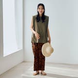 【WELLTECT】タックノースリーブカットソー | coen【women】 | 詳細画像25 