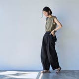 【WELLTECT】タックノースリーブカットソー | coen【women】 | 詳細画像31 