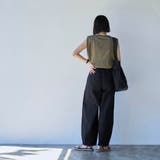 【WELLTECT】タックノースリーブカットソー | coen【women】 | 詳細画像33 