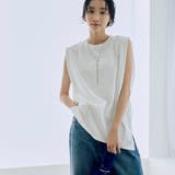 【WELLTECT】タックノースリーブカットソー | coen【women】 | 詳細画像5 