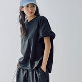 BLACK | 【WELLTECT】フリルデザインプルオーバー | coen【women】