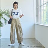 YALE別注ロゴプリントバック刺繍Tシャツ | coen【women】 | 詳細画像10