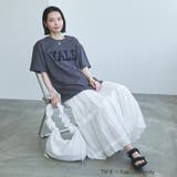 YALE別注ロゴプリントバック刺繍Tシャツ | coen【women】 | 詳細画像17
