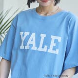 YALE別注ロゴプリントバック刺繍Tシャツ | coen【women】 | 詳細画像23