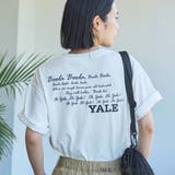 YALE別注ロゴプリントバック刺繍Tシャツ | coen【women】 | 詳細画像3